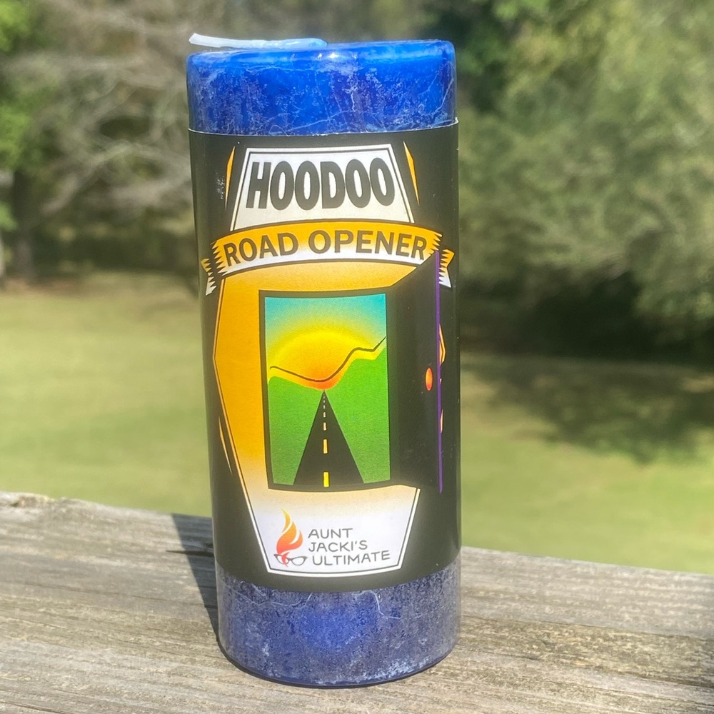 Road Opener Crush Obstacles Candle Coventry Creations USA Pillar Aunt Jacki’s